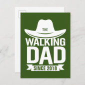 Vatertag - Der Vater seit dem... Postkarte (Vorne/Hinten)