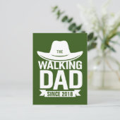 Vatertag - Der Vater seit dem... Postkarte (Stehend Vorderseite)