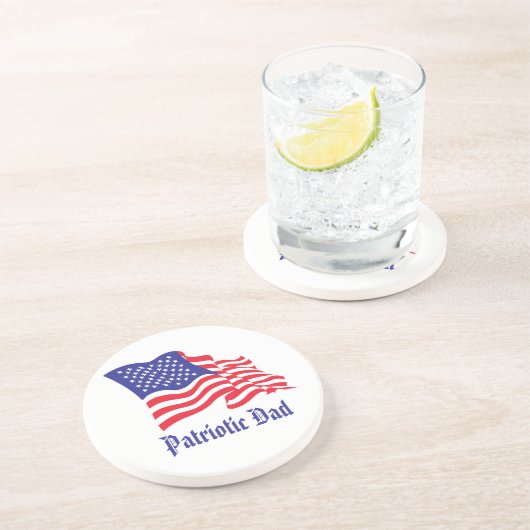 Vatertag des Patriotischen Vaters Untersetzer (Seite)