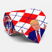 Vatertag Donald Trump Krawatte (Gerollt)