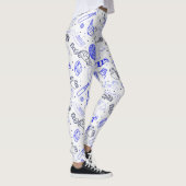 Vatertag Doodle Leggings (Rechts)