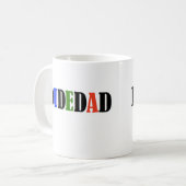 Vatertag DudeDad Tasse (Vorderseite Links)