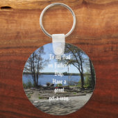 Vatertag - Ein Weg Schlüsselanhänger (Vorderseite)