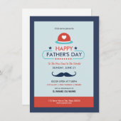 Vatertag Einladung Flyer (Vorne/Hinten)