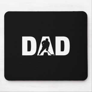 Vatertag Eishockeyspieler Herren Eishockey Papa Mousepad