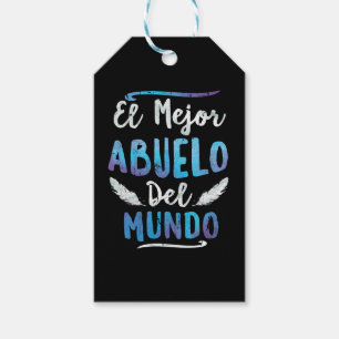 Vatertag EL Mejor Abuelo Del Mundo Grandpa Geschenkanhänger
