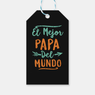Vatertag EL Mejor Papa Del Mundo Dad Geschenkanhänger