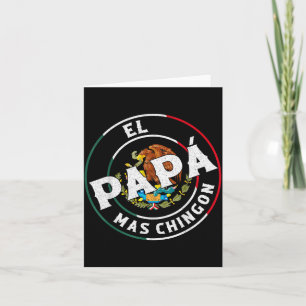 Vatertag El Papa Mas Chingon Lustiger Mexikanische Karte