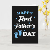 Vatertag Erster Vatertag Karte (Gelbe Blume)