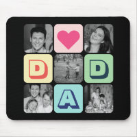 Vatertag Familie Foto Grid Vater Picture Collage