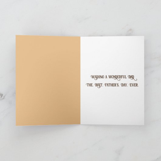 Vatertag Fasan im Weizenfeld Karte (Innenseite)