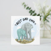 Vatertag Feiertagskarte (Stehend Vorderseite)