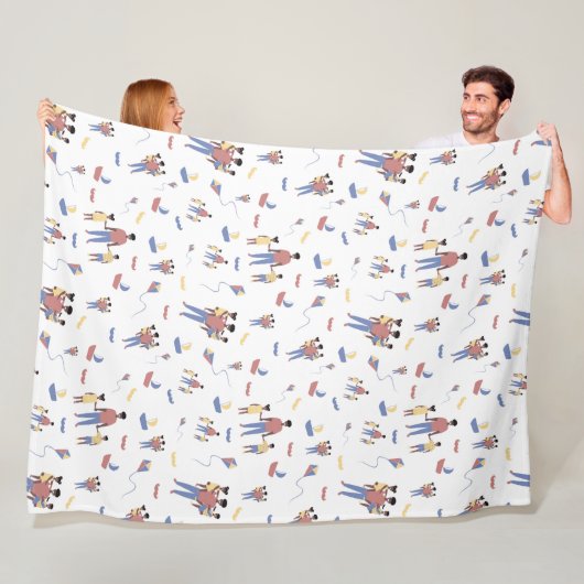 Vatertag Fleece Blanket (Beispiel)