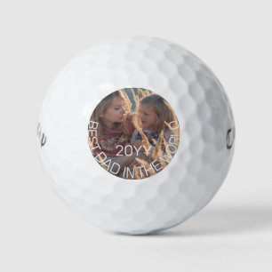 Vatertag Foto Bester Vater in der Welt   Jahr Golfball