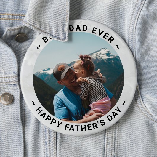 Vatertag Foto Button (Beispiel)