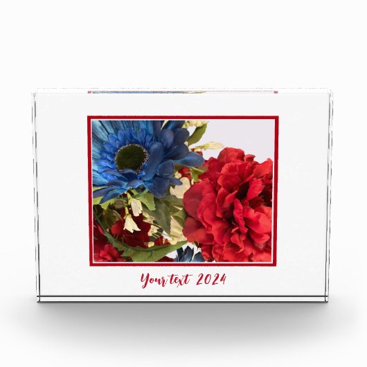 Vatertag-Foto Fotoblock (Vorderseite)