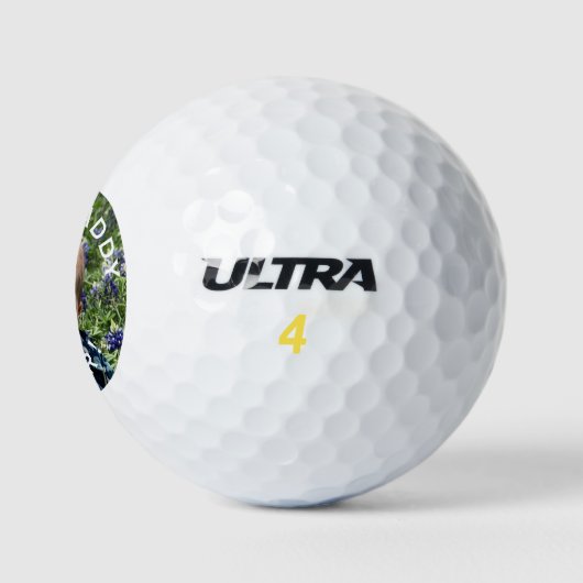 Vatertag Foto Golfball (Logo)