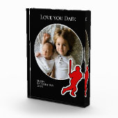 Vatertag Foto mit Baseball Player (Rechts)