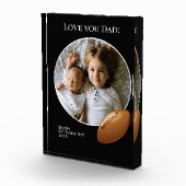 Vatertag Foto mit Fußball (Rechts)