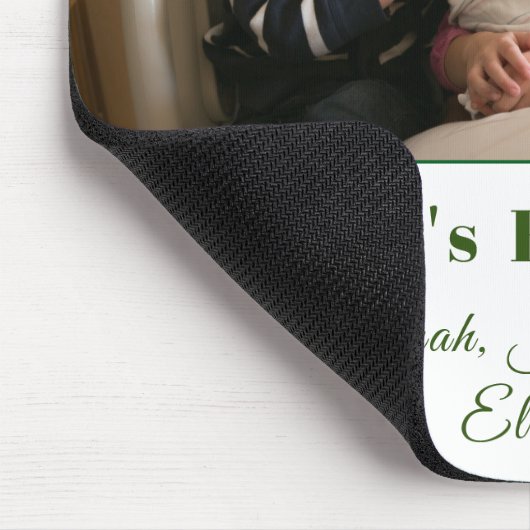 Vatertag-Foto Mousepad (Ecke)