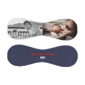 Vatertag Foto Personalisiert Baseball (Paneele)