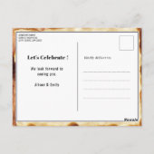 Vatertag Foto Vintage GRILLEN Party Postkarte (Rückseite)