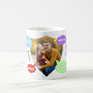 Vatertag Foto Wortwolken Bester Papa Vater Kaffeetasse