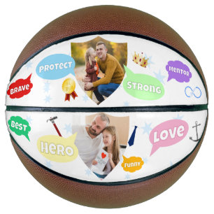 Vätertag Foto Wortwolken Bester Vater Basketball