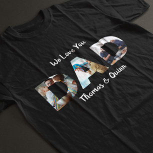 Vatertag FotoCollage T-Shirt
