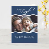 Vatertag - Fotokarte Karte (Gelbe Blume)