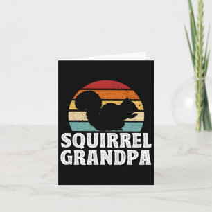 Vatertag Funny Eichhörnchen Opa Karte