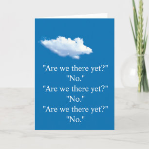 Vatertag - Funny Memory Loss Grußkarte Karte