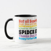 Vatertag Funny Quotes wünscht sich von Tochter Tasse (Links)