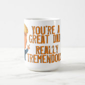 Vatertag Funny Trump Kaffeetasse (Mittel)