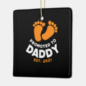 Vatertag | Für Daddy 2021 Keramikornament (Links)