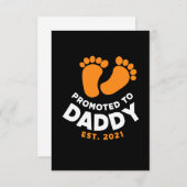 Vatertag | Für Daddy 2021 RSVP Karte (Vorne/Hinten)