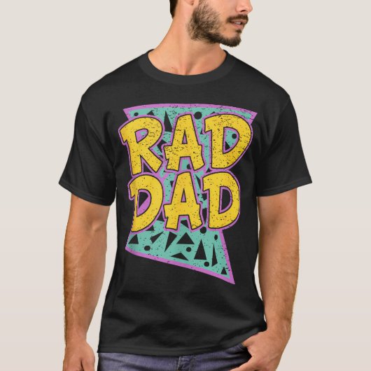 Vatertag Für Daddy Rad T-Shirt (Vorderseite)