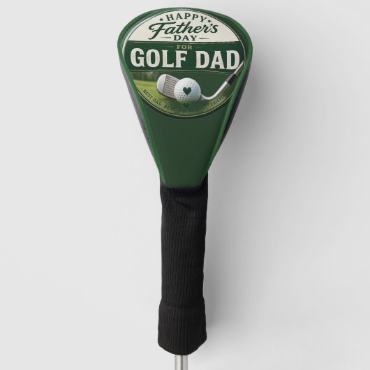 Vatertag für Golf-Vater Golf Headcover (Vorderseite)