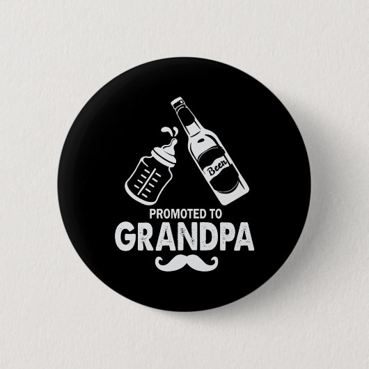 Vatertag für Großvater Button (Vorderseite)