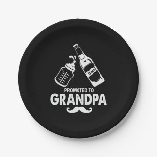 Vatertag für Großvater Pappteller