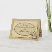 Vatertag - für HUSBAND Karte (Vorderseite)