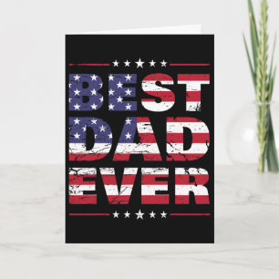 Vatertag für Papa Bester Papa Aller Zeiten Us Amer Karte