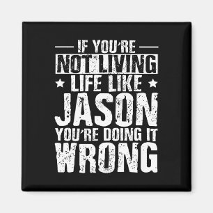 Vatertag Geburtstag Jason Name Vorname Spruch Magnet