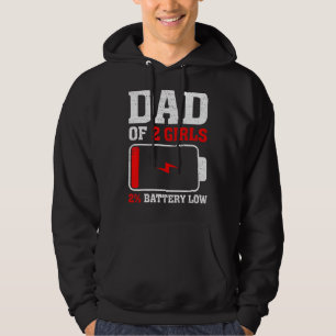 Vatertag Geburtstag Männer Vater von 2 Mädchen von Hoodie