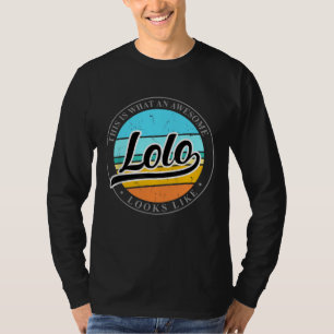 Vatertag Geburtstagsgeschenk für Lolo Filipino Pin T-Shirt