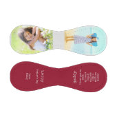 Vatertag Gedicht und 2 benutzerdefinierte Fotos Ro Baseball (Paneele)