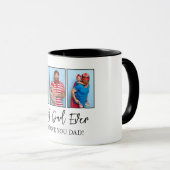 Vatertag Geschenk Bester Vater je FotoCollage Tasse (VorderseiteRechts)