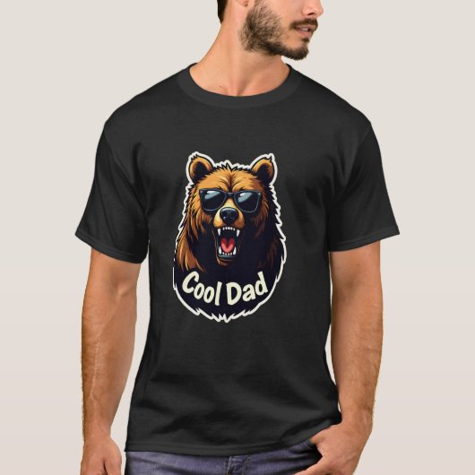 Vatertag Geschenk Cooler Vater T-Shirt (Vorderseite)