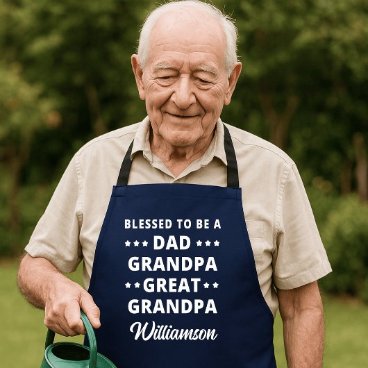 Vatertag Geschenk für Großopfer Schürze