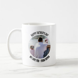 Vatertag Geschenk für Ihm, Gewohntes Foto Kaffeetasse